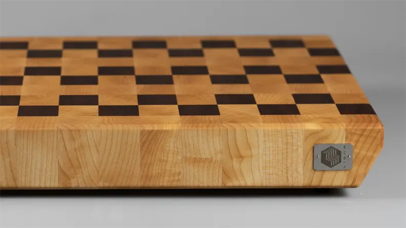 rubra tabla de cortar a testa grande