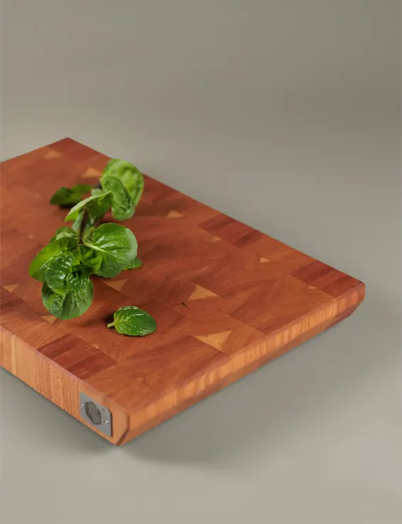 Pura Cerezo Tabla de cortar de cerezo a testa